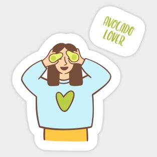 Avocado lover Sticker